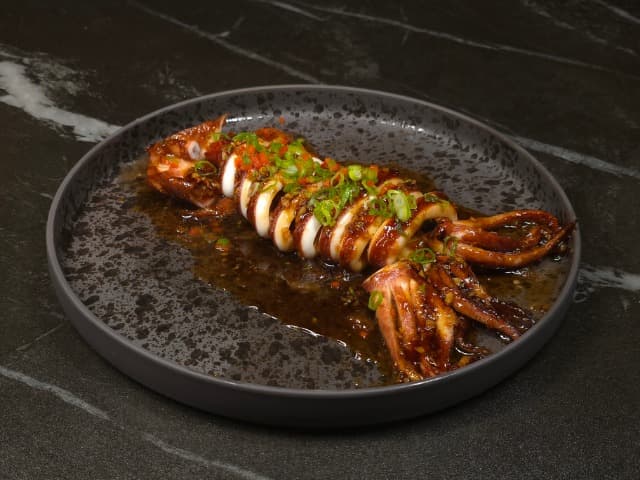 Whole Squid Braised in Premium Soy Sauce Gravy