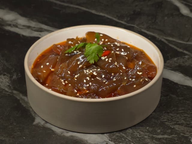 Chilled Jellyfish in Sichuan Spicy Dressing