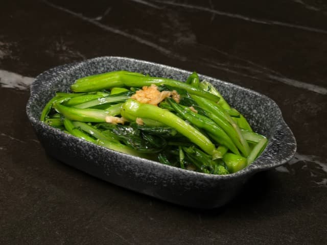 Choy Sum with Garlic