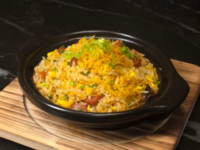 Fried Rice with Egg and Eel