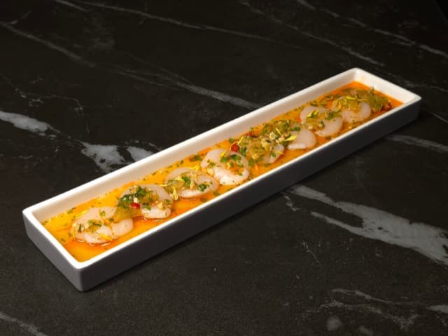 Marinated Scallop Sashimi