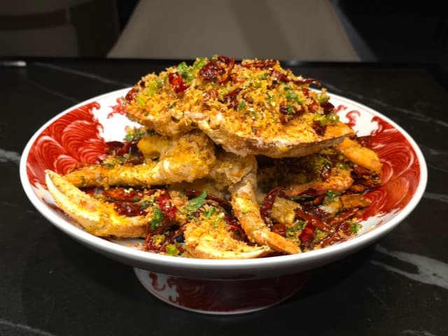 Typhoon-Style Fried Crab